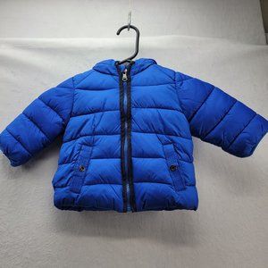 Zara Baby Boy Outerwear Collection Puffer Jacket, Sz 6/9 Mo CM 74